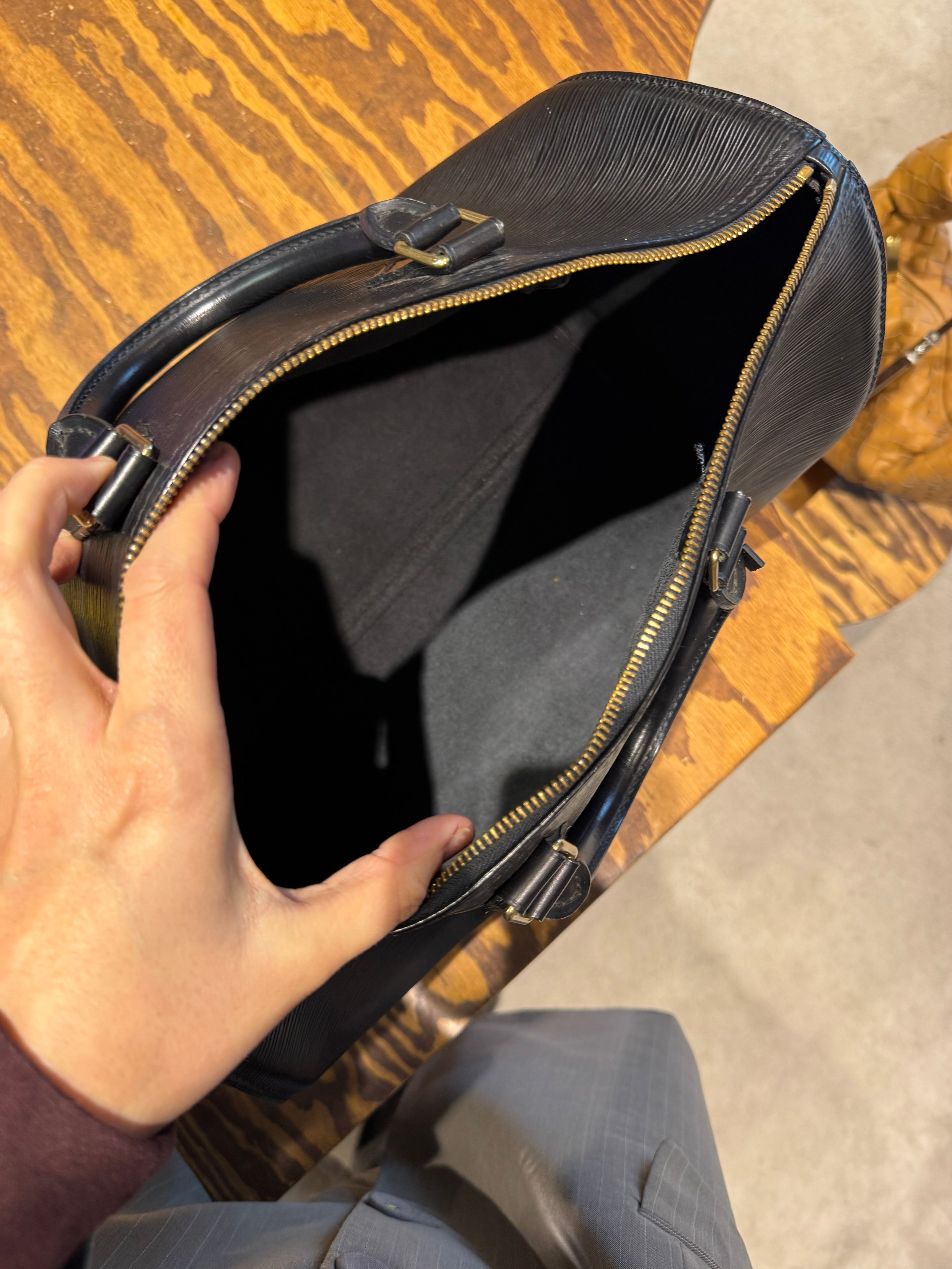Louis Vuitton Speedy Epi Leather 35 Bag