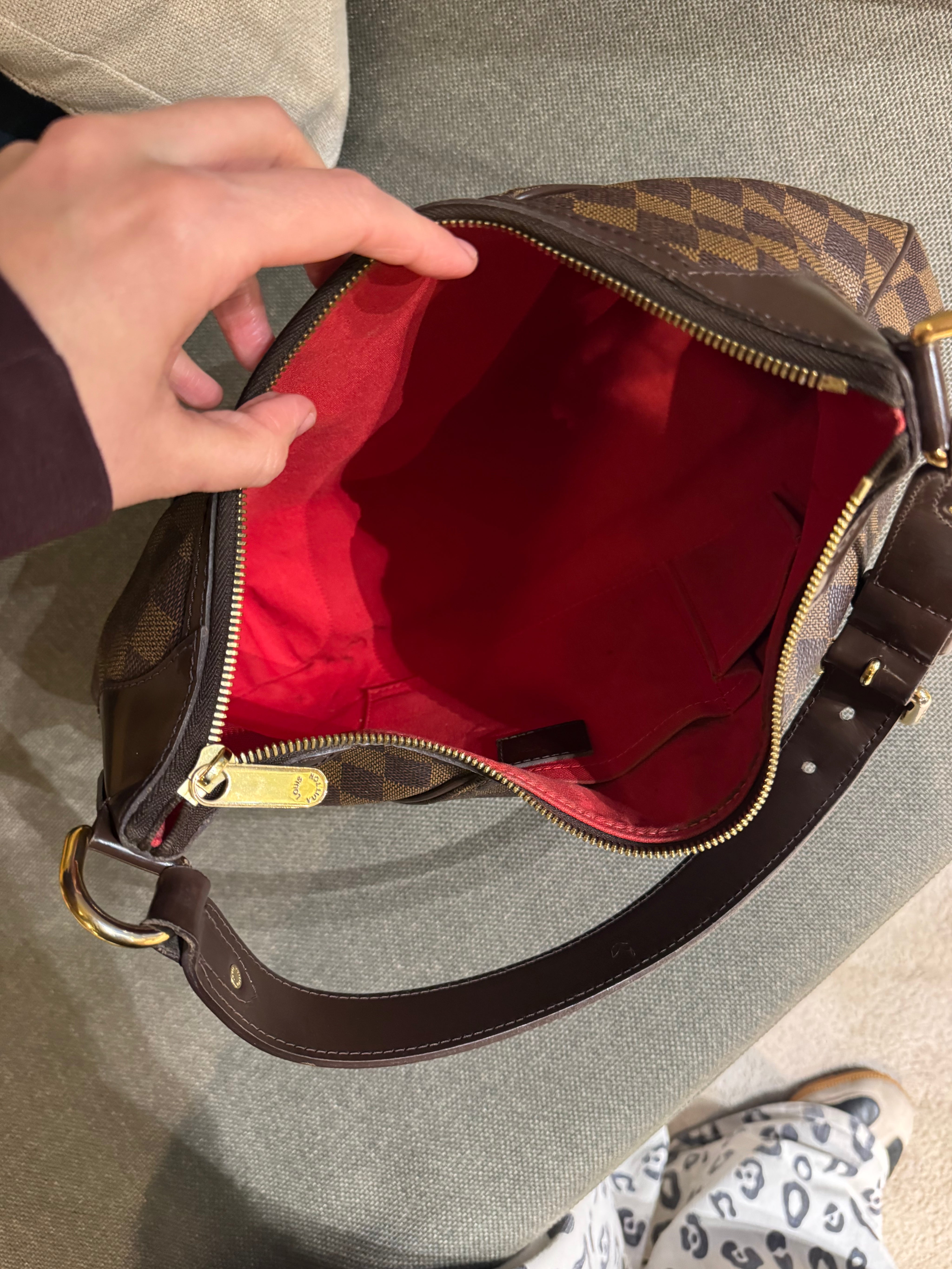 Louis Vuitton Thames PM Damier Ebene Shoulder Bag