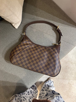 Louis Vuitton Thames PM Damier Ebene Shoulder Bag