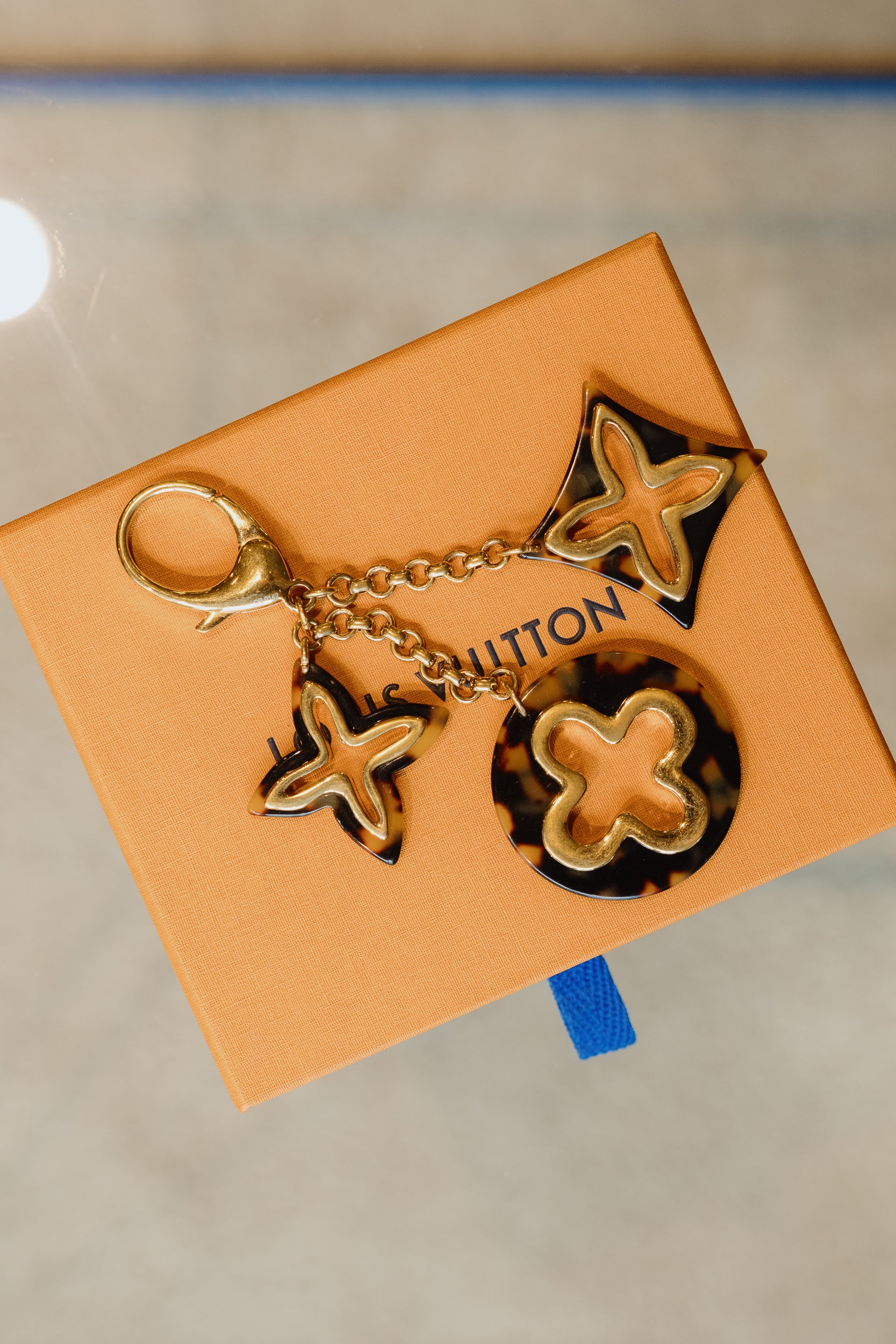 Louis Vuitton Tortoiseshell Bag Charm