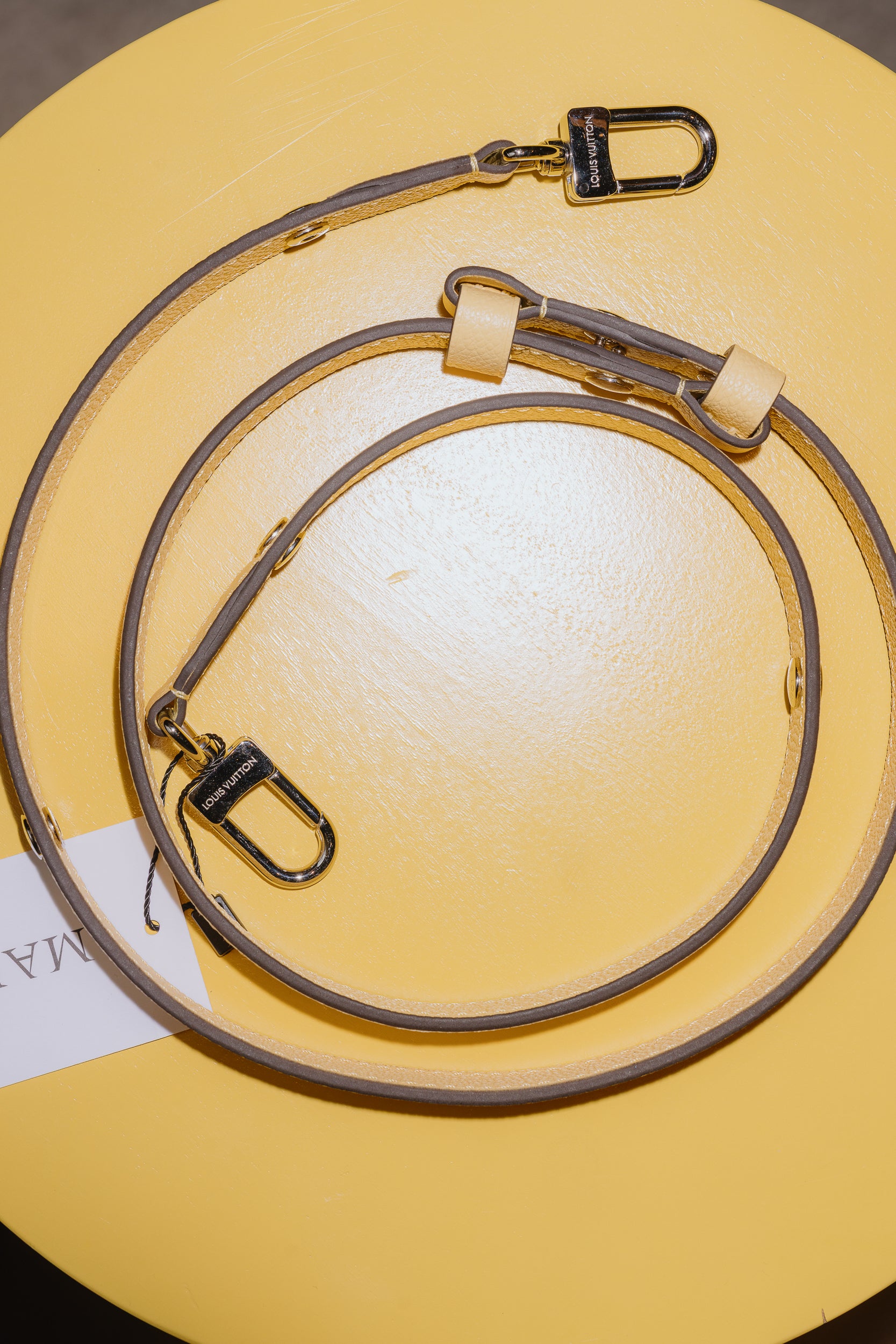 Louis Vuitton Yellow Crossbody Strap