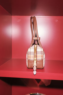 Miu Miu Bauletto Tartan Bag
