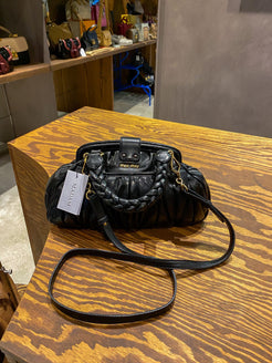 Miu Miu Matelassé Black Bag