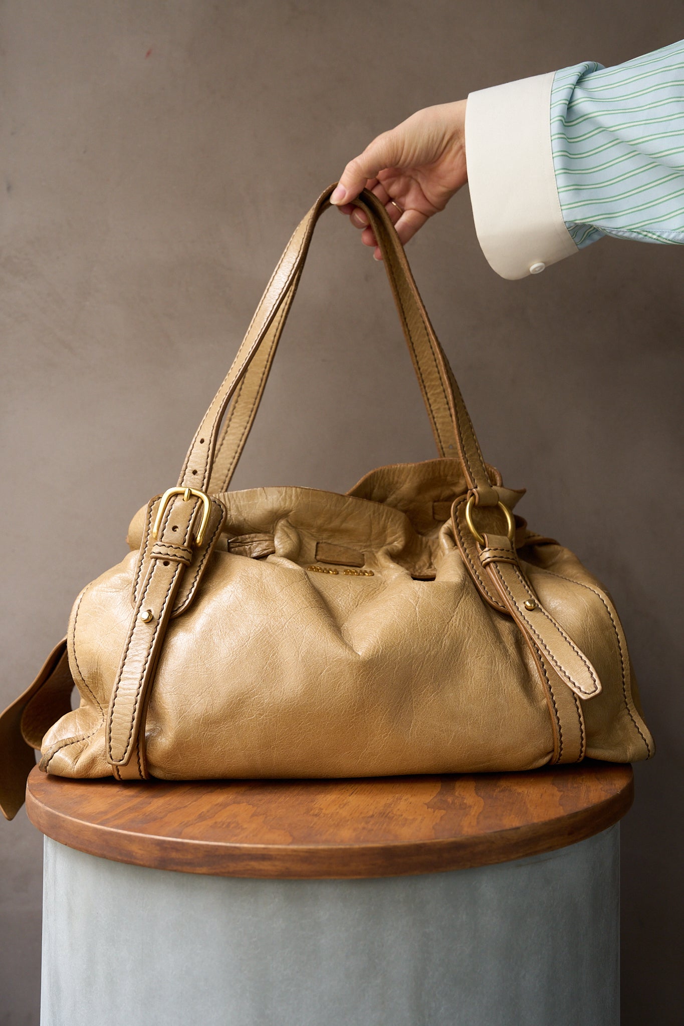 Miu miu vintage top handle bag