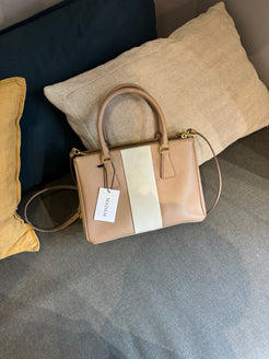 Prada Bicolor Galleria Saffiano Leather Medium Bag