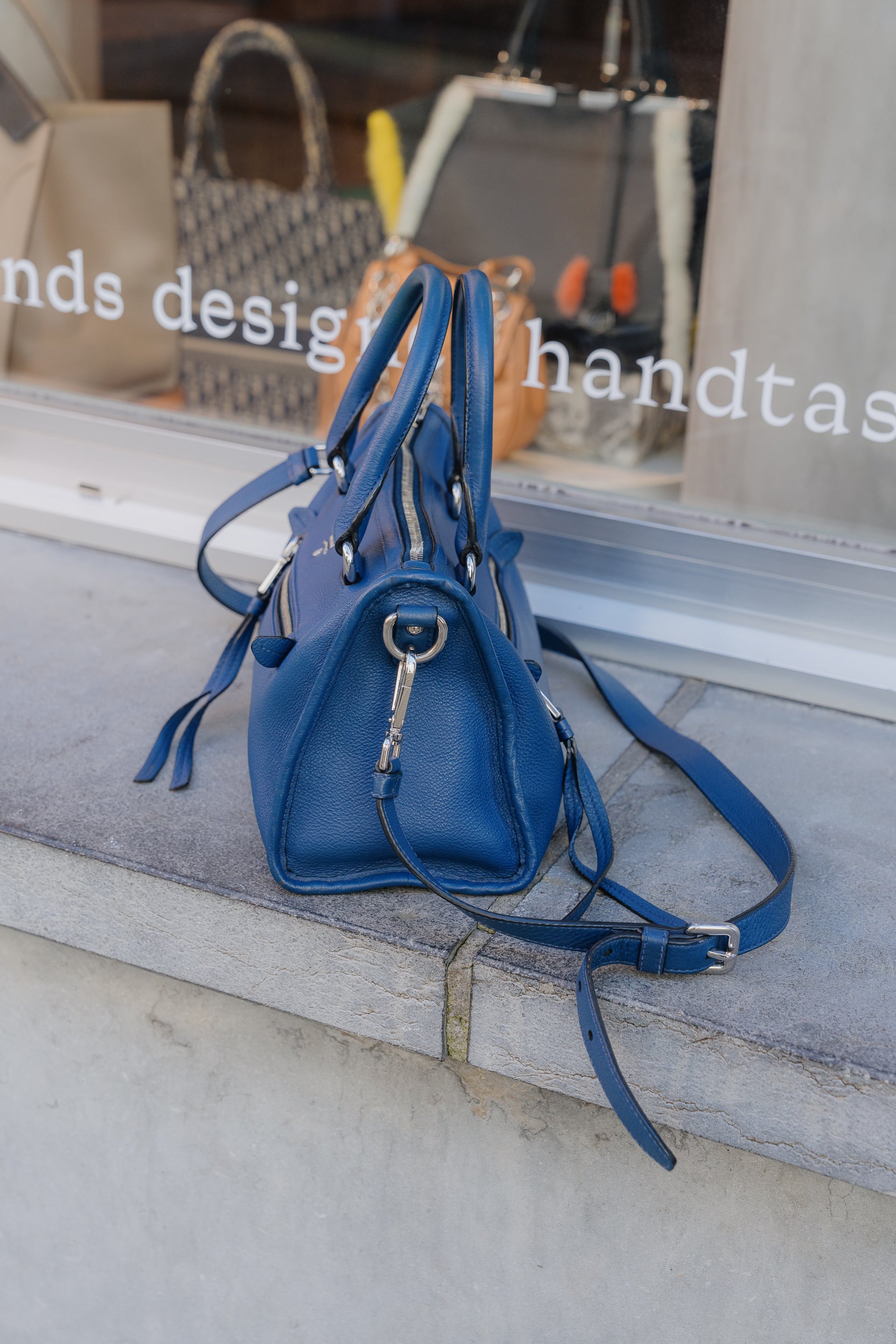 Prada Blue Crossover Bag