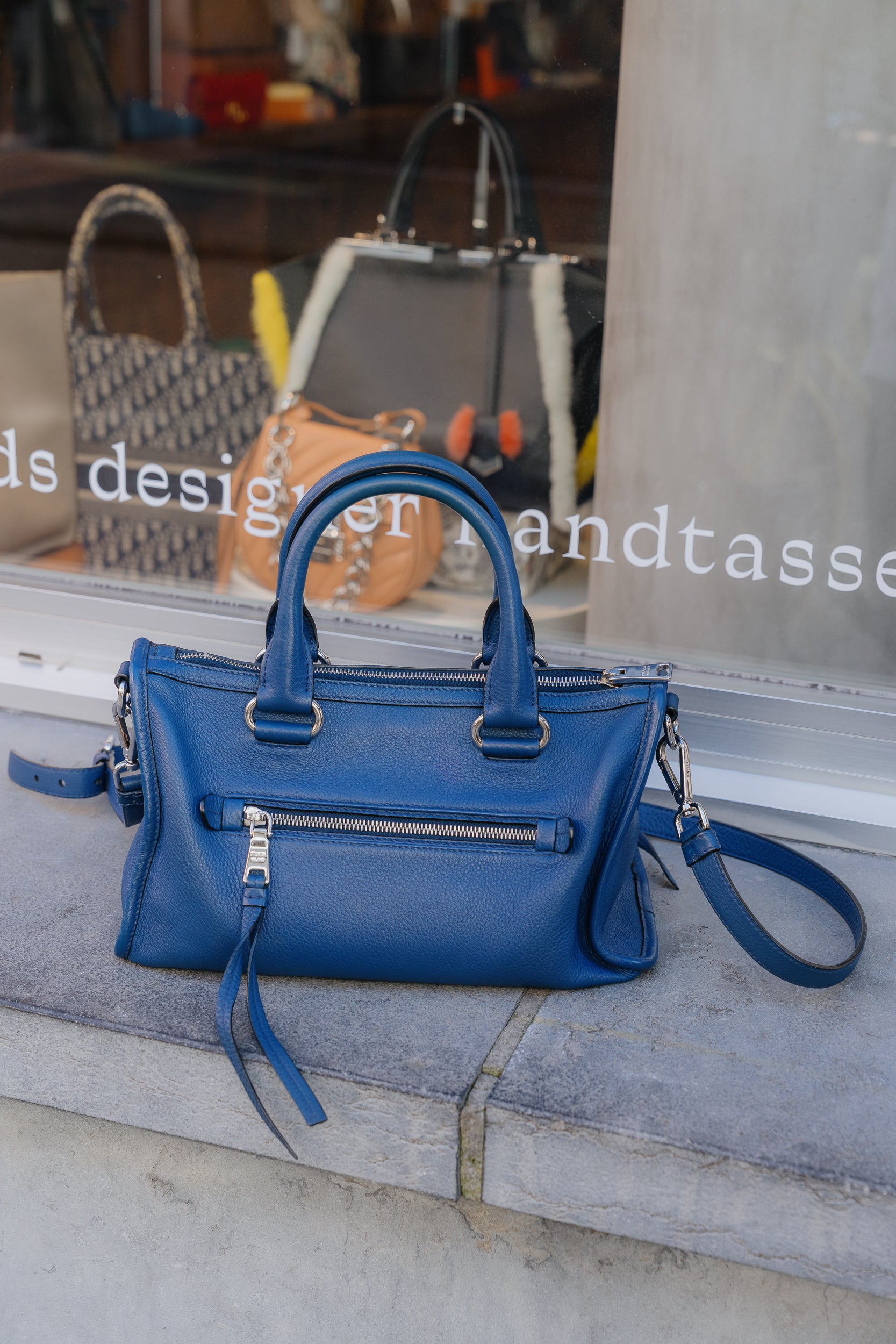 Prada Blue Crossover Bag