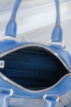 Prada Blue Crossover Bag