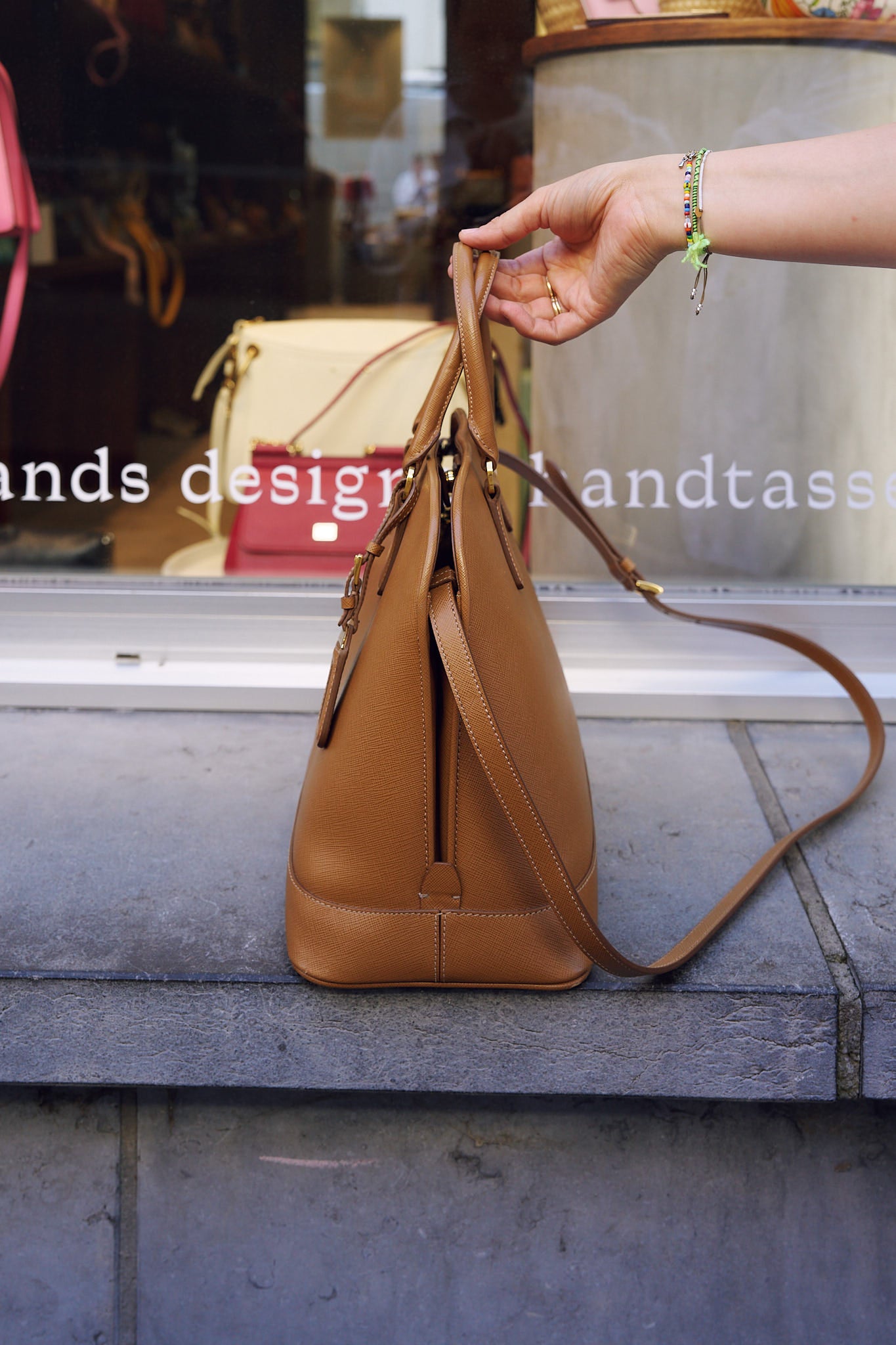 Prada Saffiano Lux Leather Bag