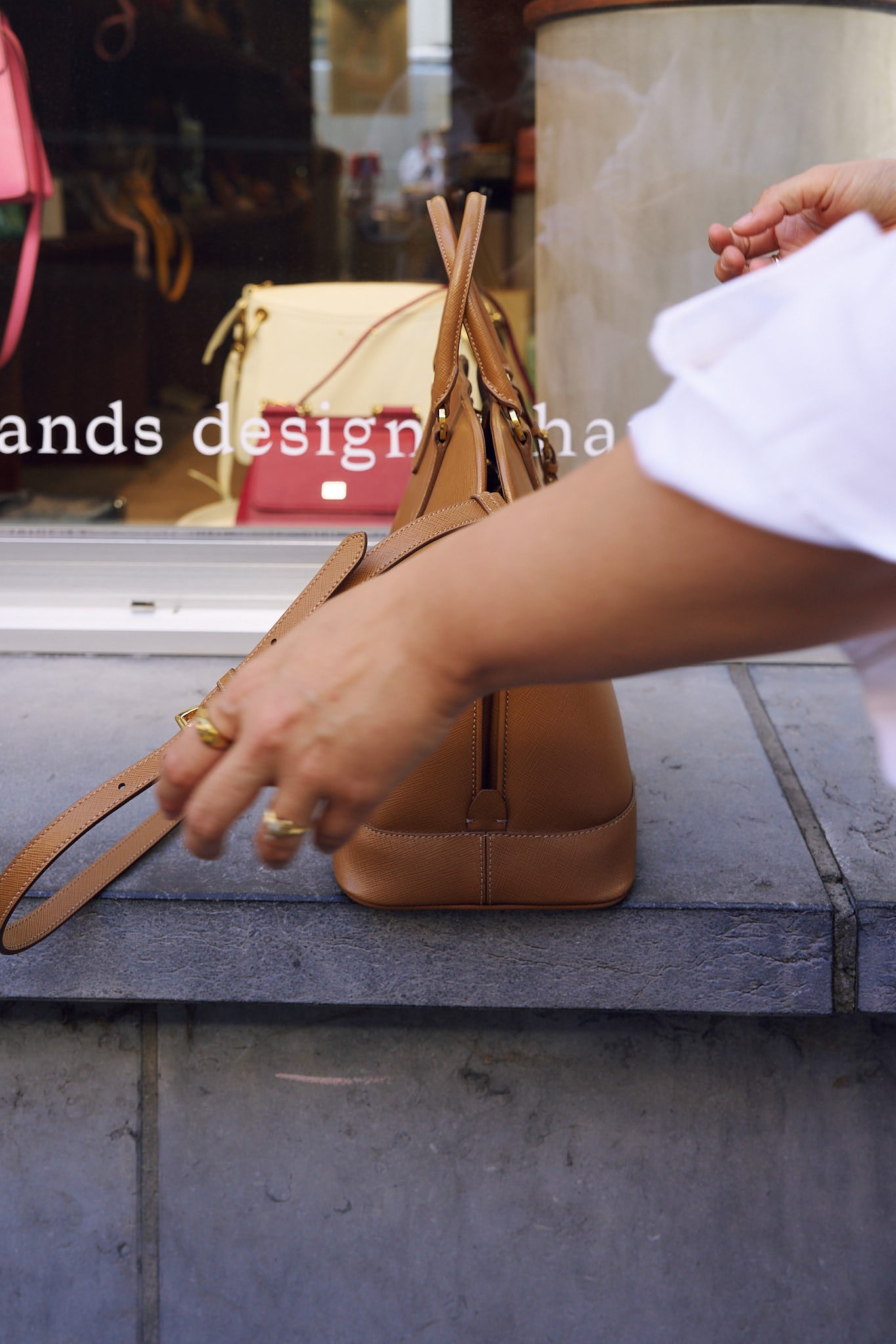 Prada Saffiano Lux Leather Bag