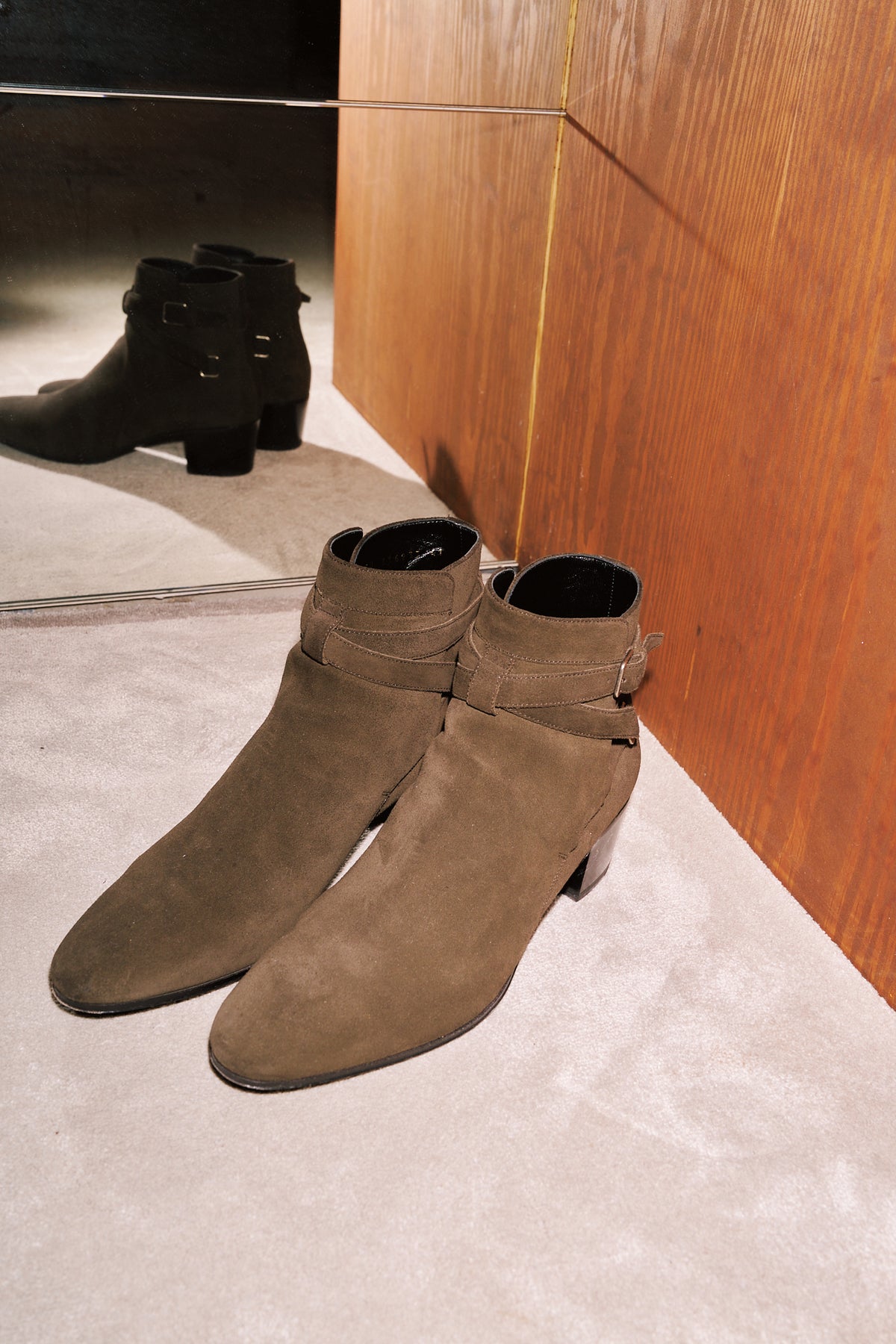Prada Suede Ankle Boots