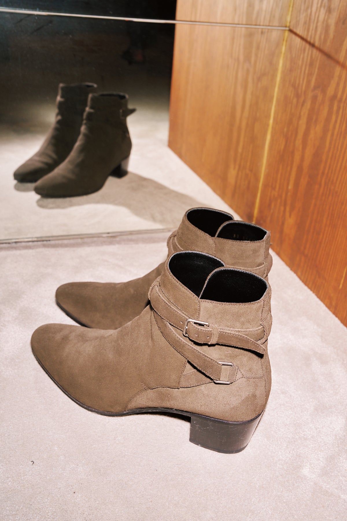 Prada Suede Ankle Boots