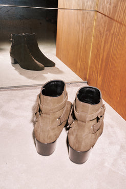 Prada Suede Ankle Boots