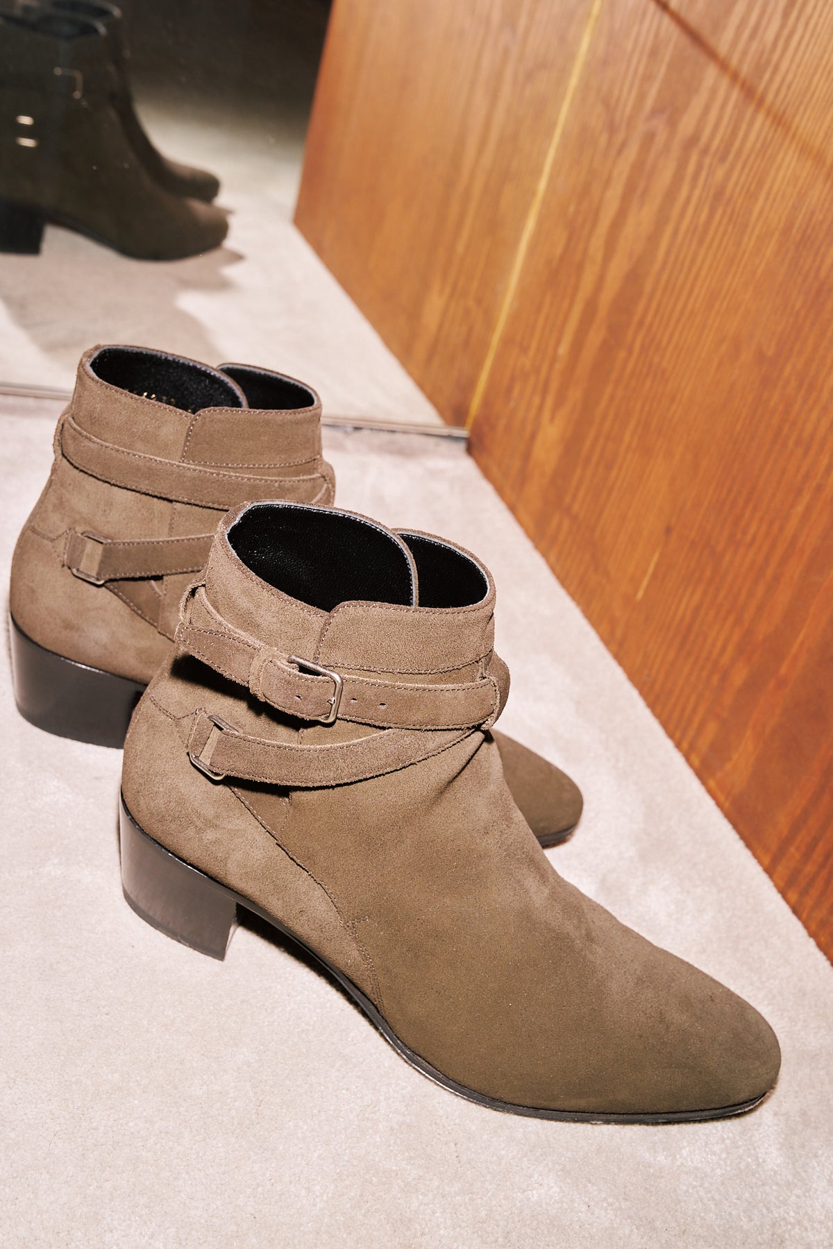 Prada Suede Ankle Boots