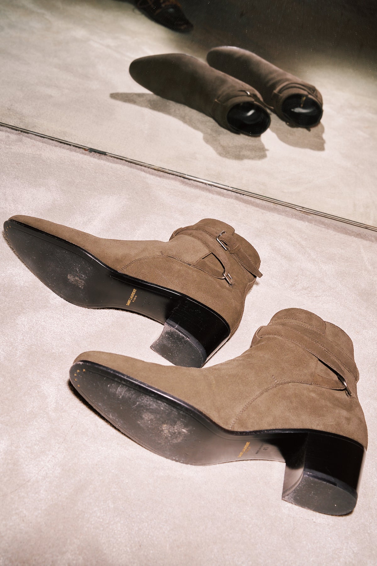 Prada Suede Ankle Boots