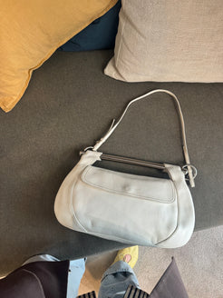 Prada Vitello Daino Ball Clutch