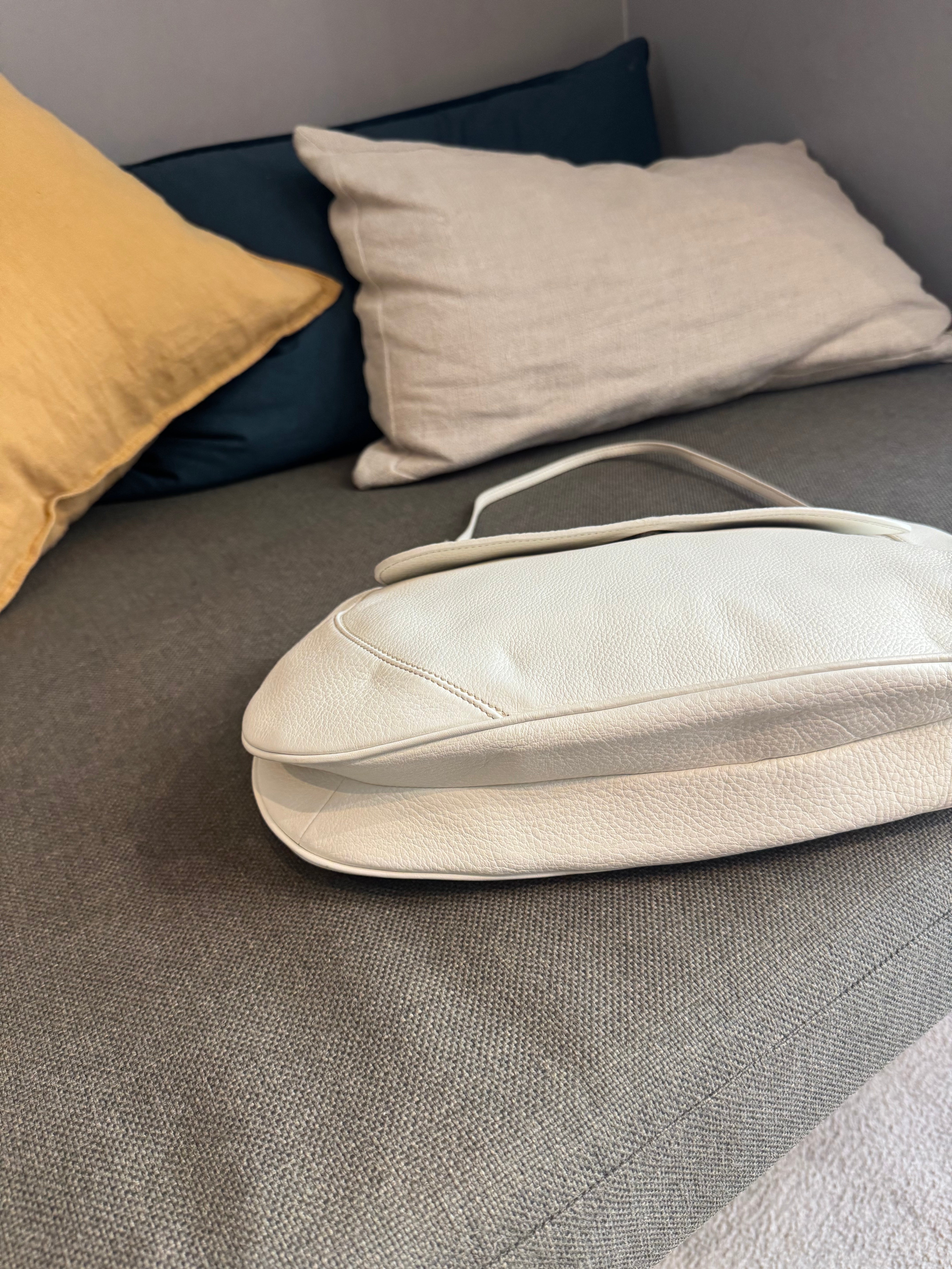 Prada Vitello Daino Ball Clutch