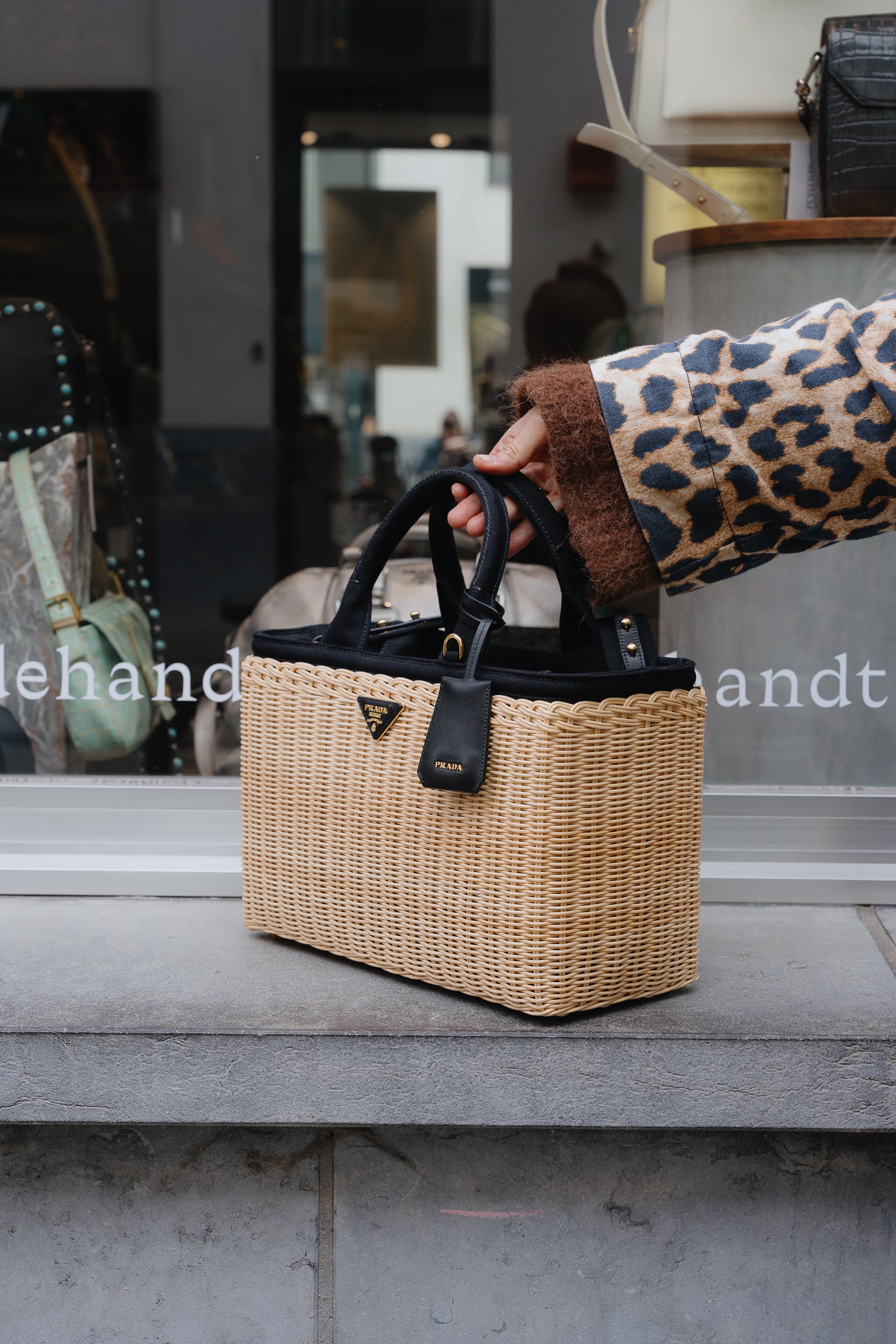 Prada Wicker Bag