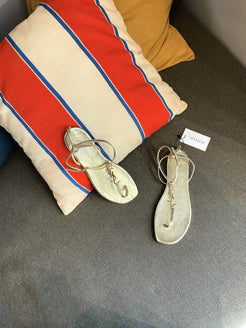 Saint Laurent Cassandre Sandals
