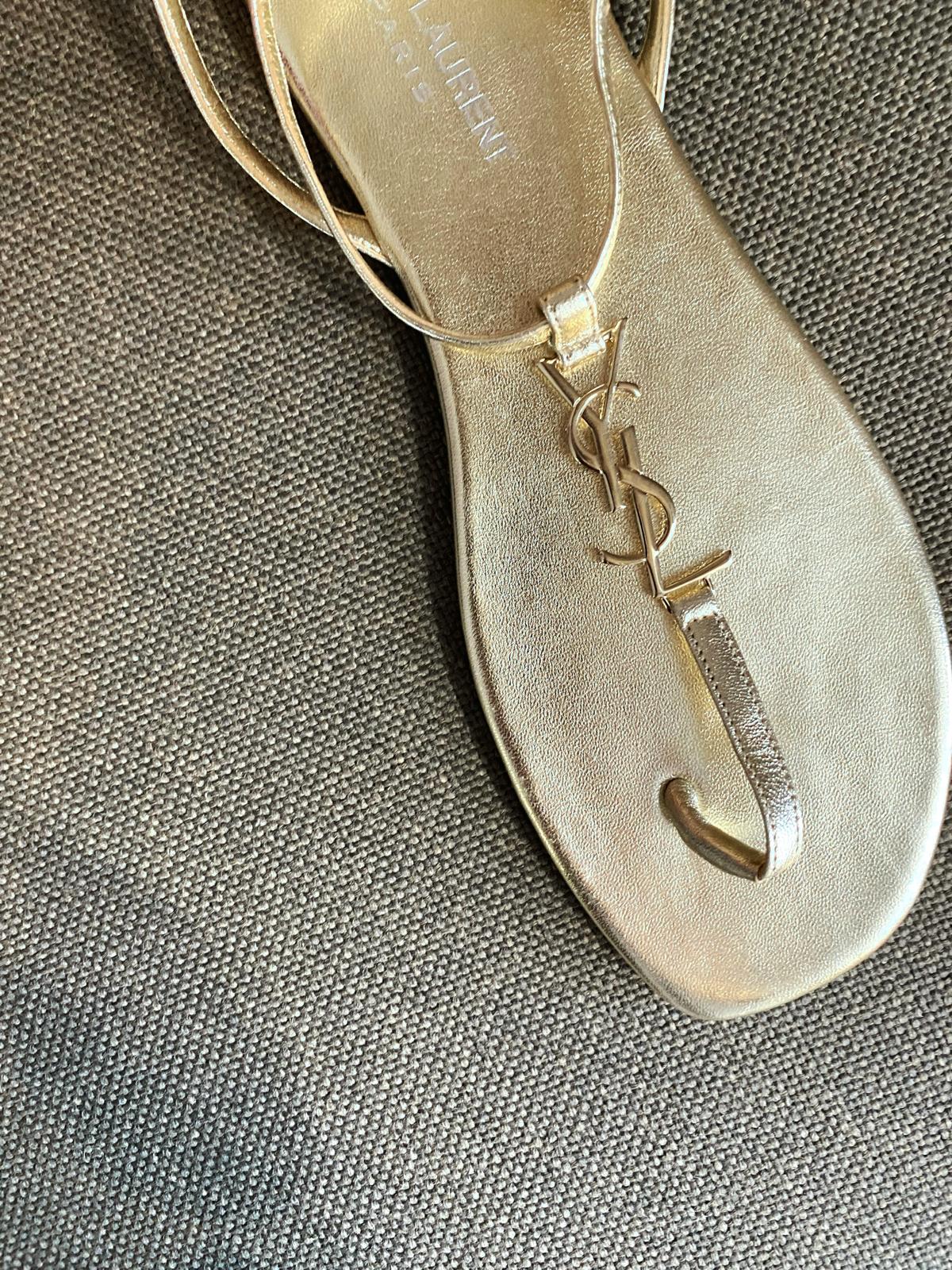 Saint Laurent Cassandre Sandals