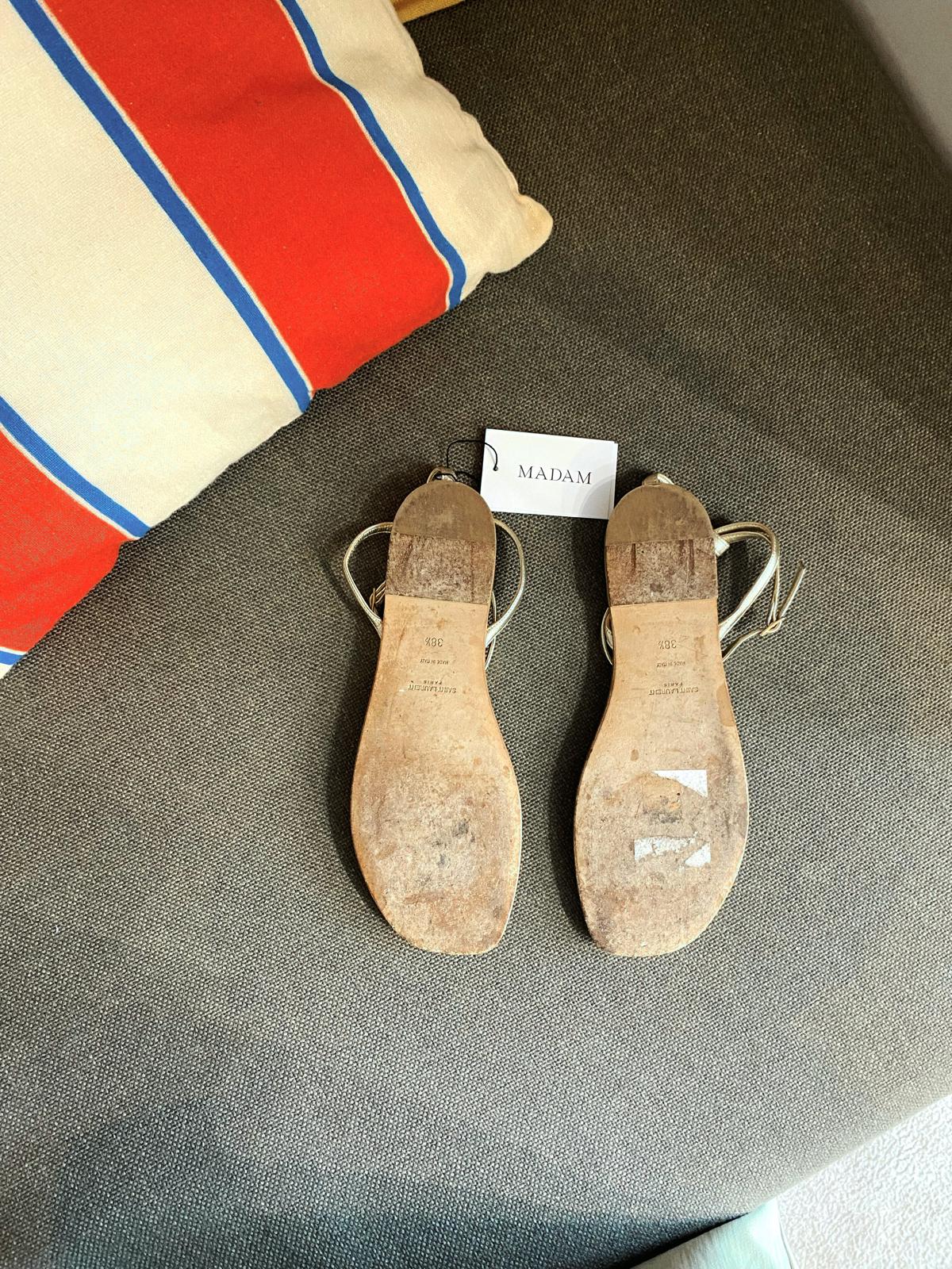 Saint Laurent Cassandre Sandals