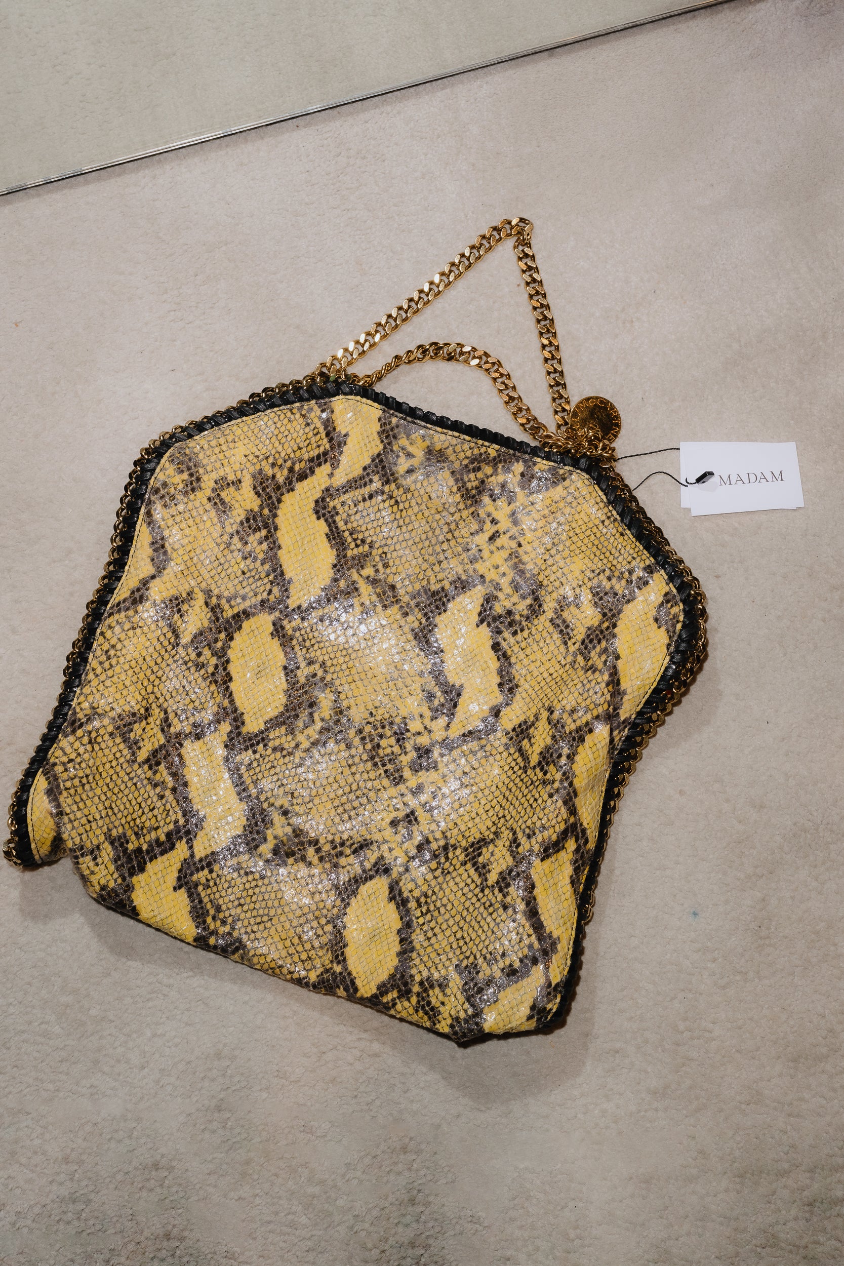 Stella McCartney Falabella Python Print Bag