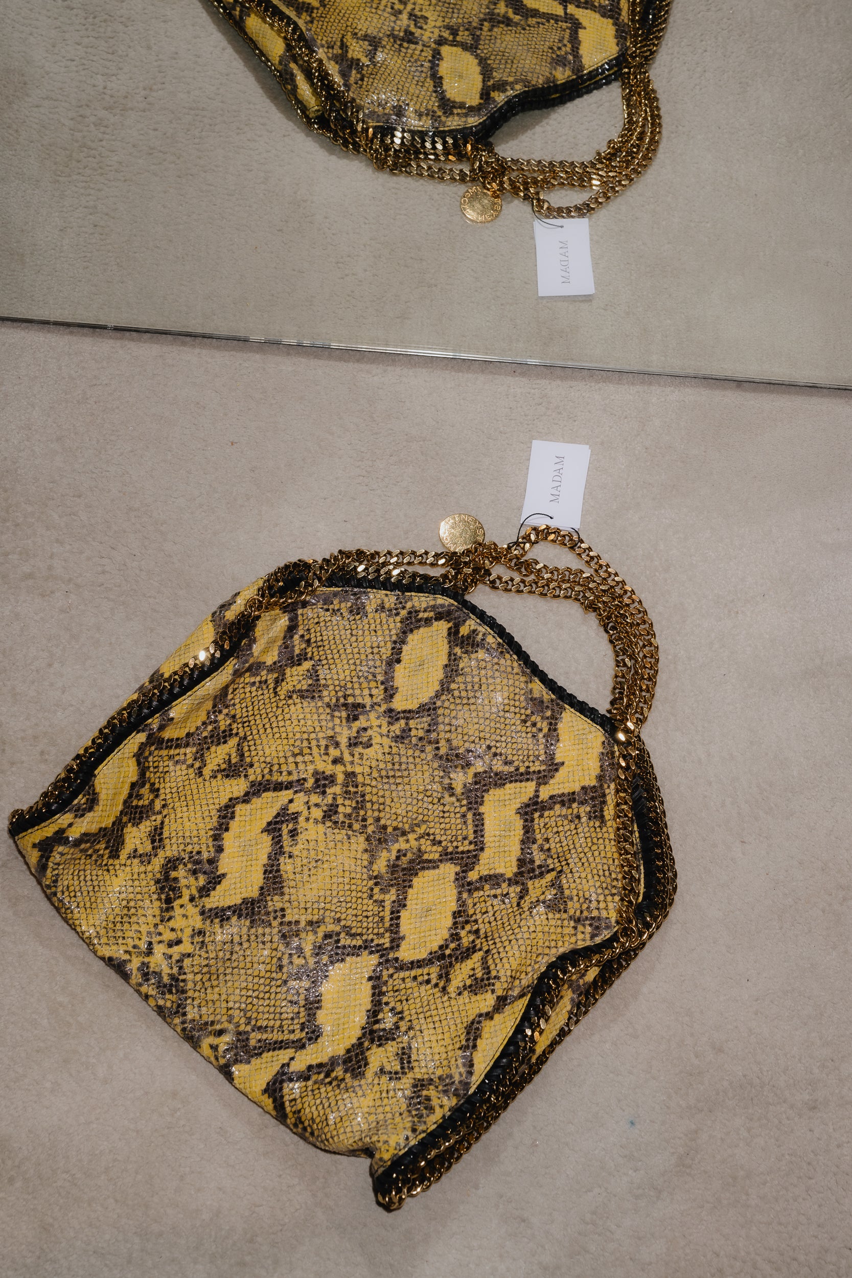 Stella McCartney Falabella Python Print Bag