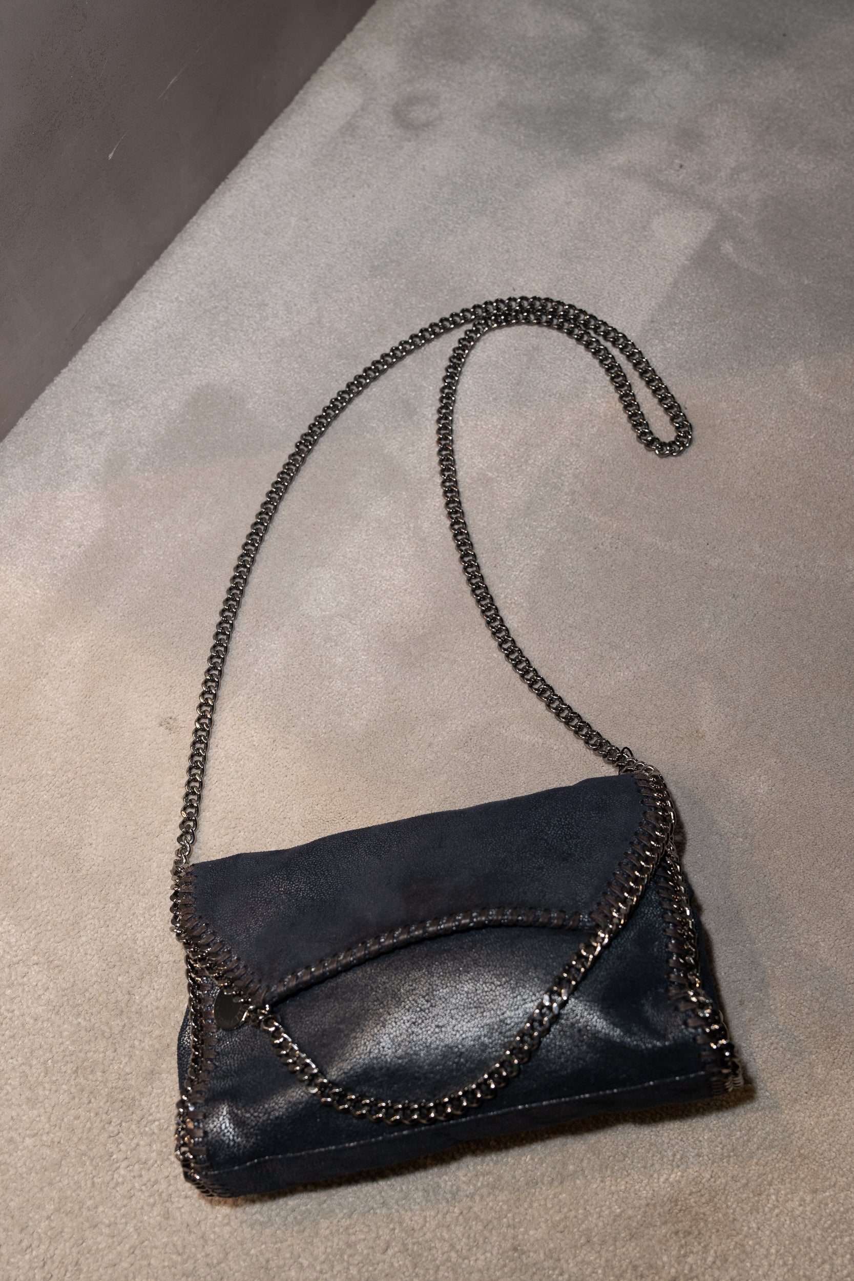 Stella McCartney Small Black Falabella Crossover