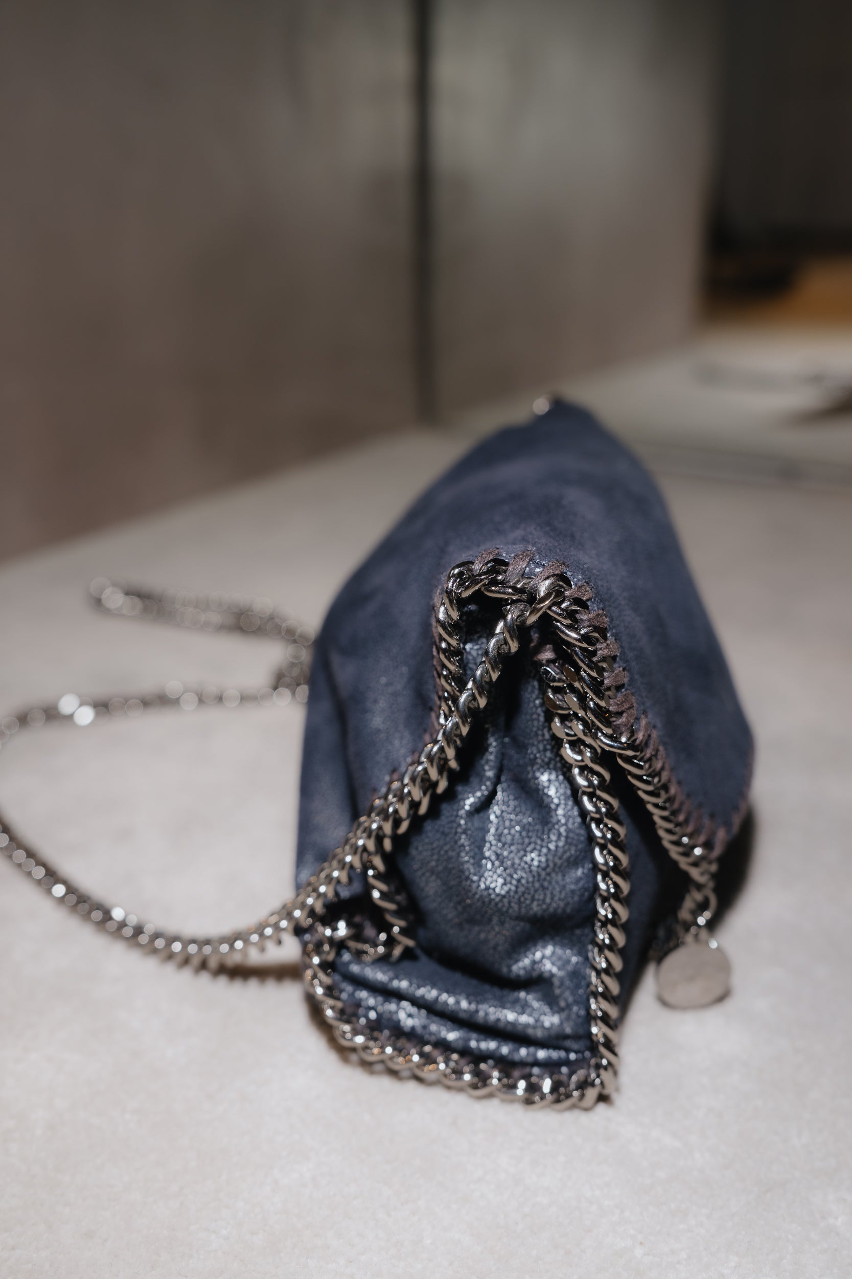 Stella McCartney Small Black Falabella Crossover