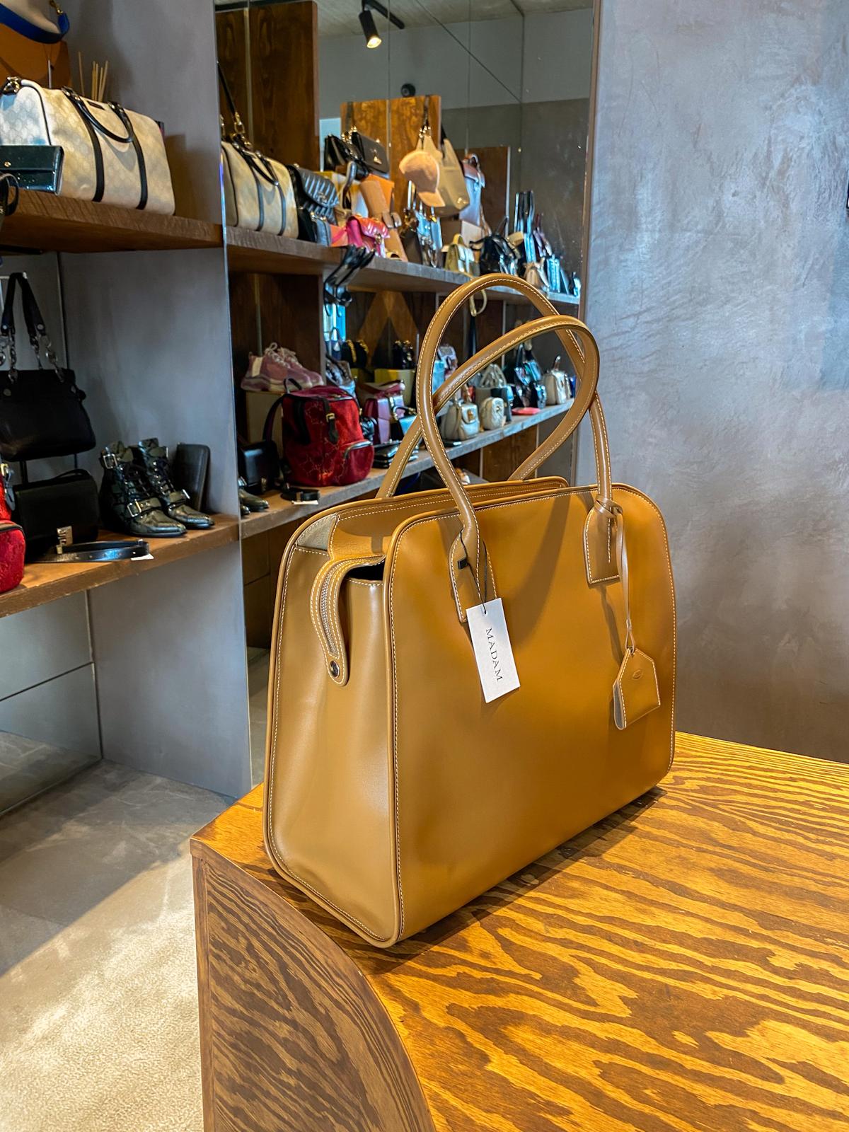 Tod's Camel Leather Bag