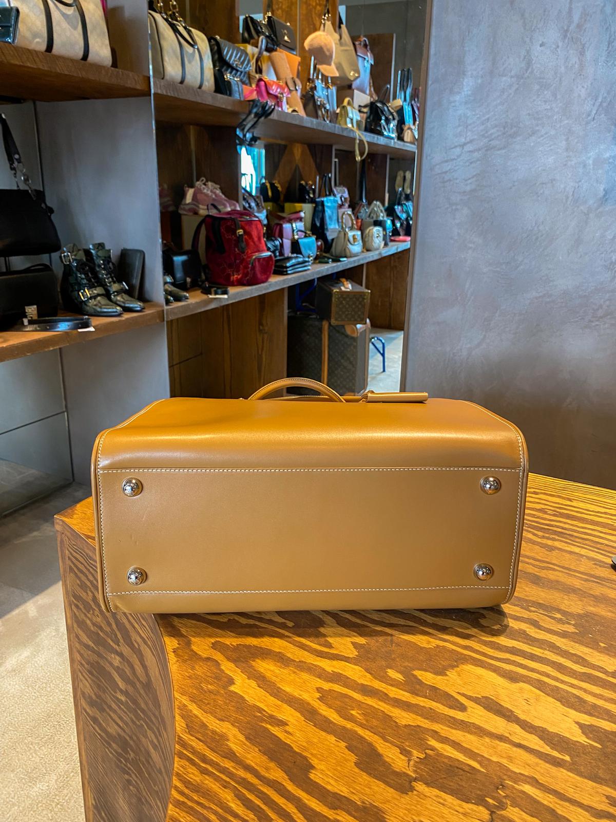 Tod's Camel Leather Bag