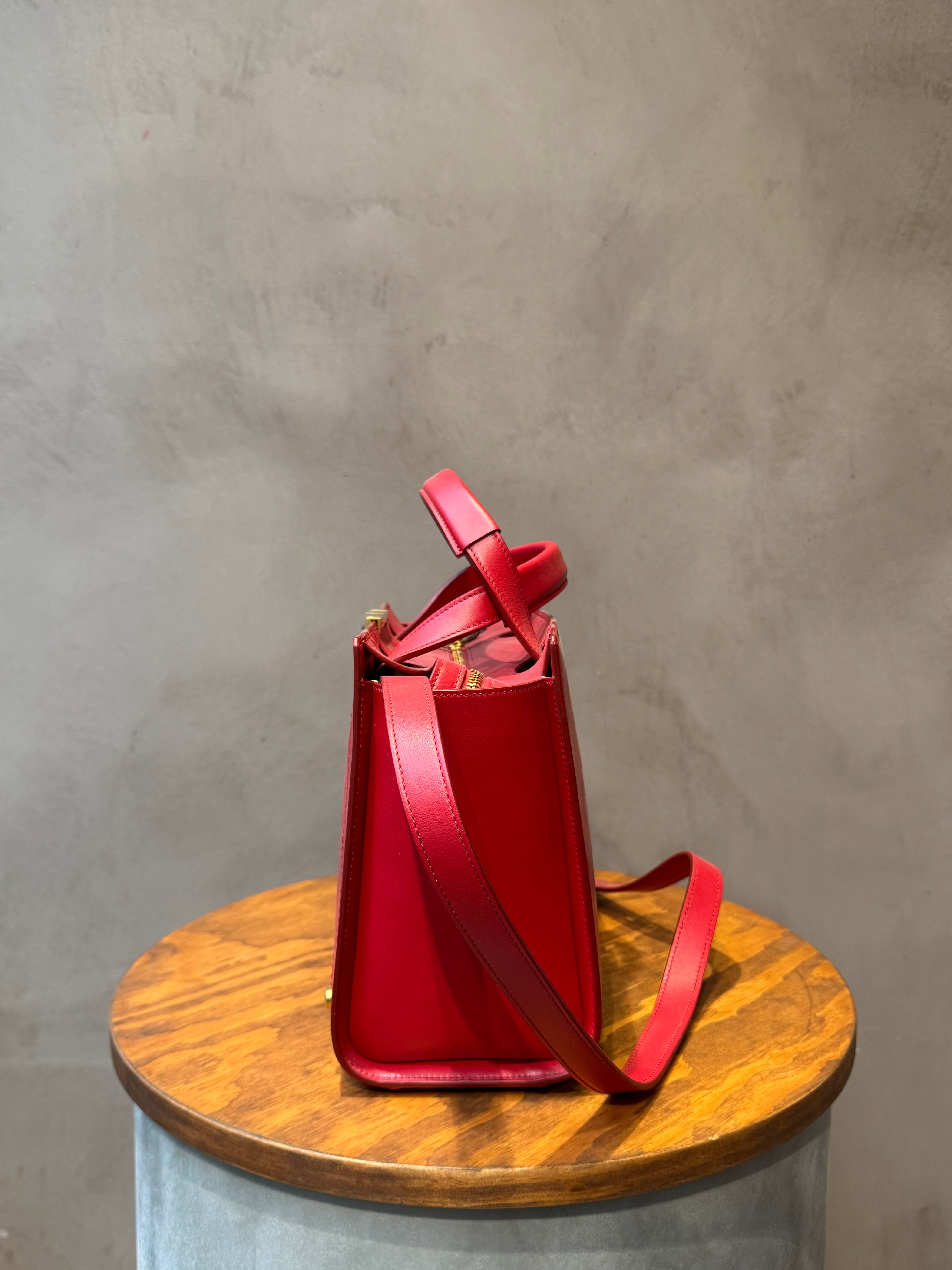 Tod’s Lipstick Red Bag