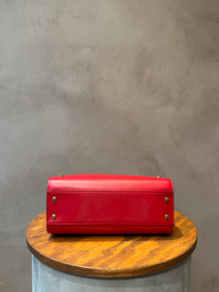 Tod’s Lipstick Red Bag