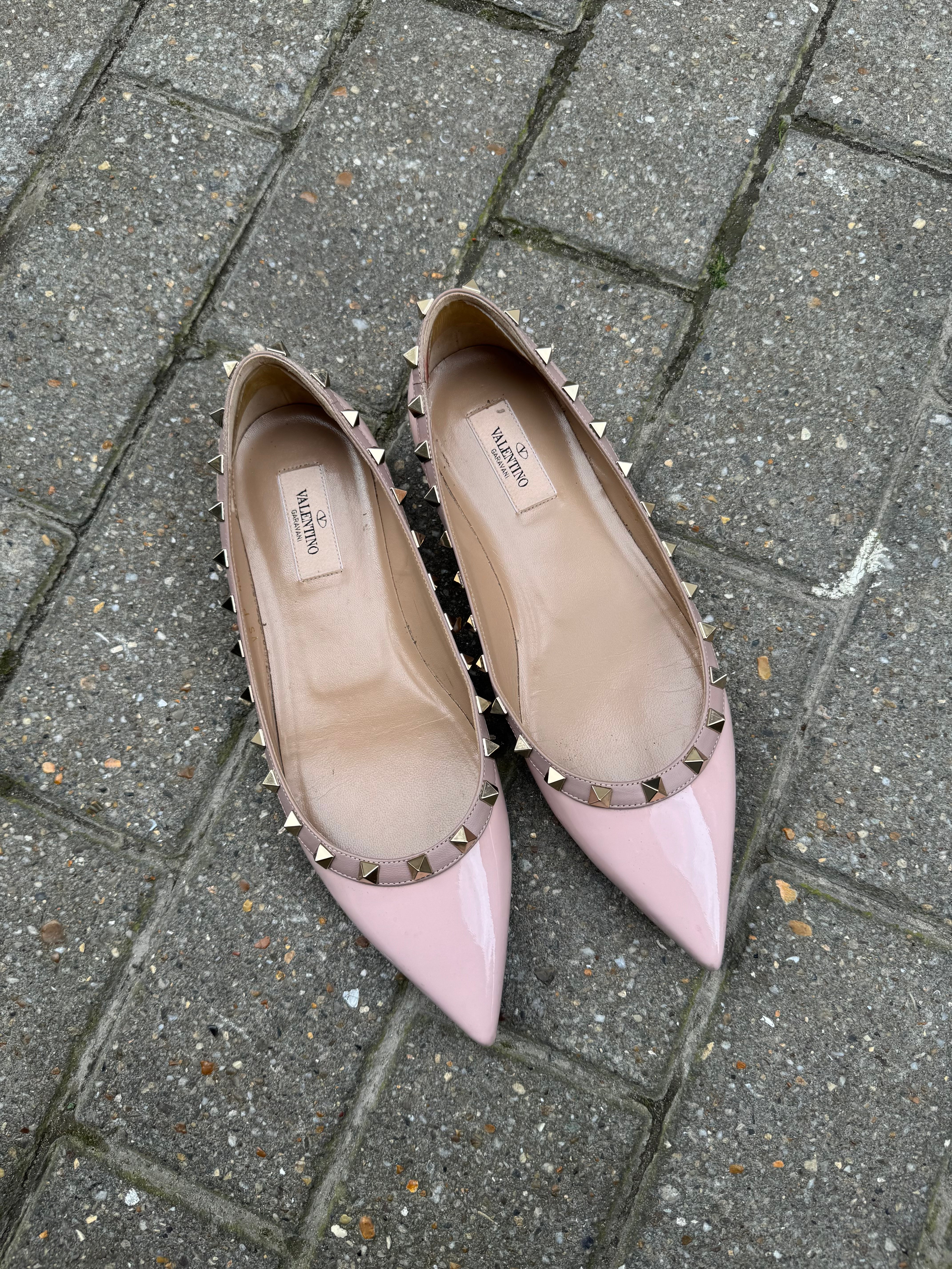 Valentino Rockstud Ballerinas