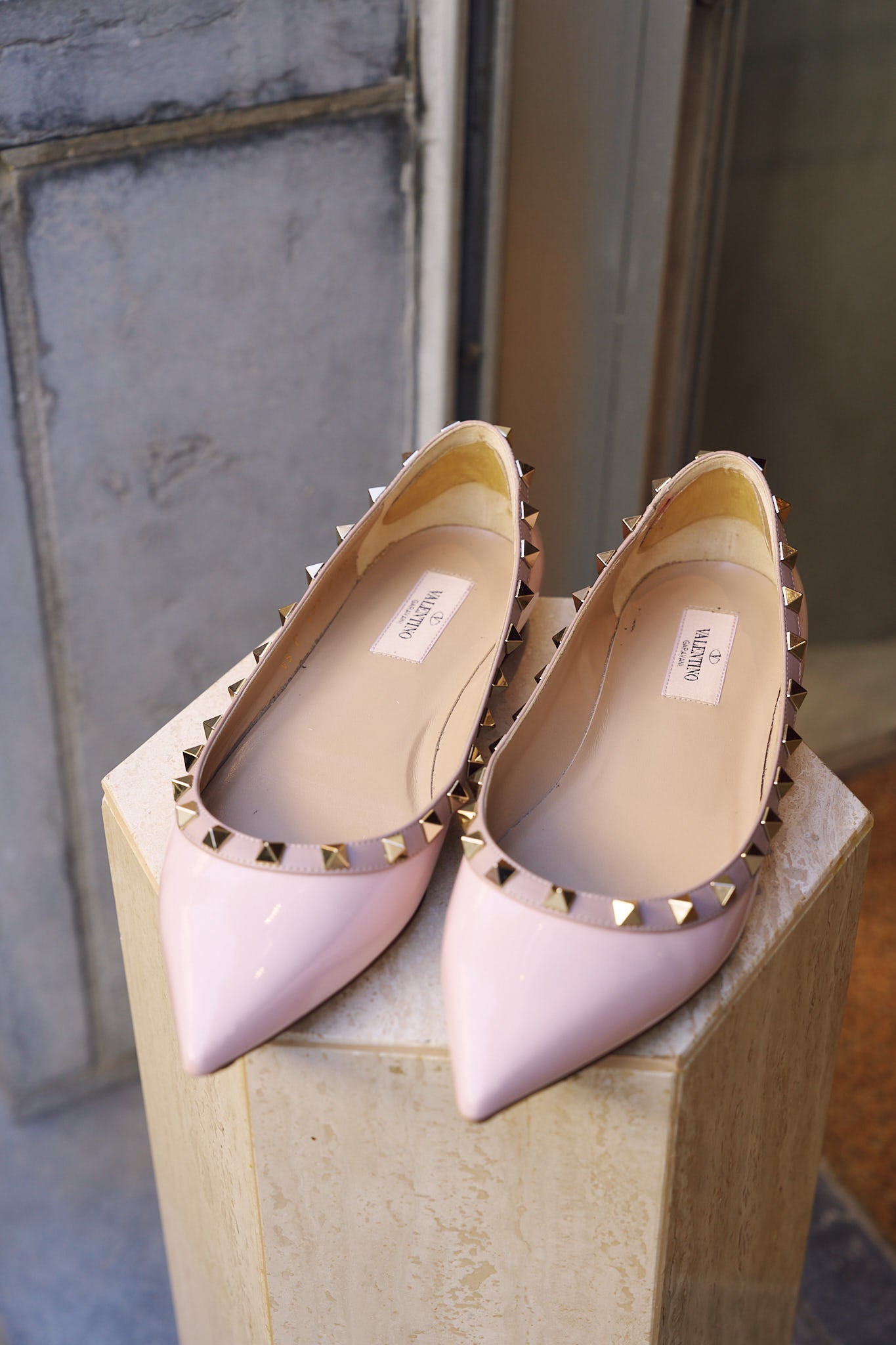 Valentino Rockstud Ballerinas