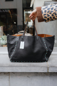 Valentino Studded Reversible Tote