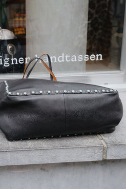 Valentino Studded Reversible Tote