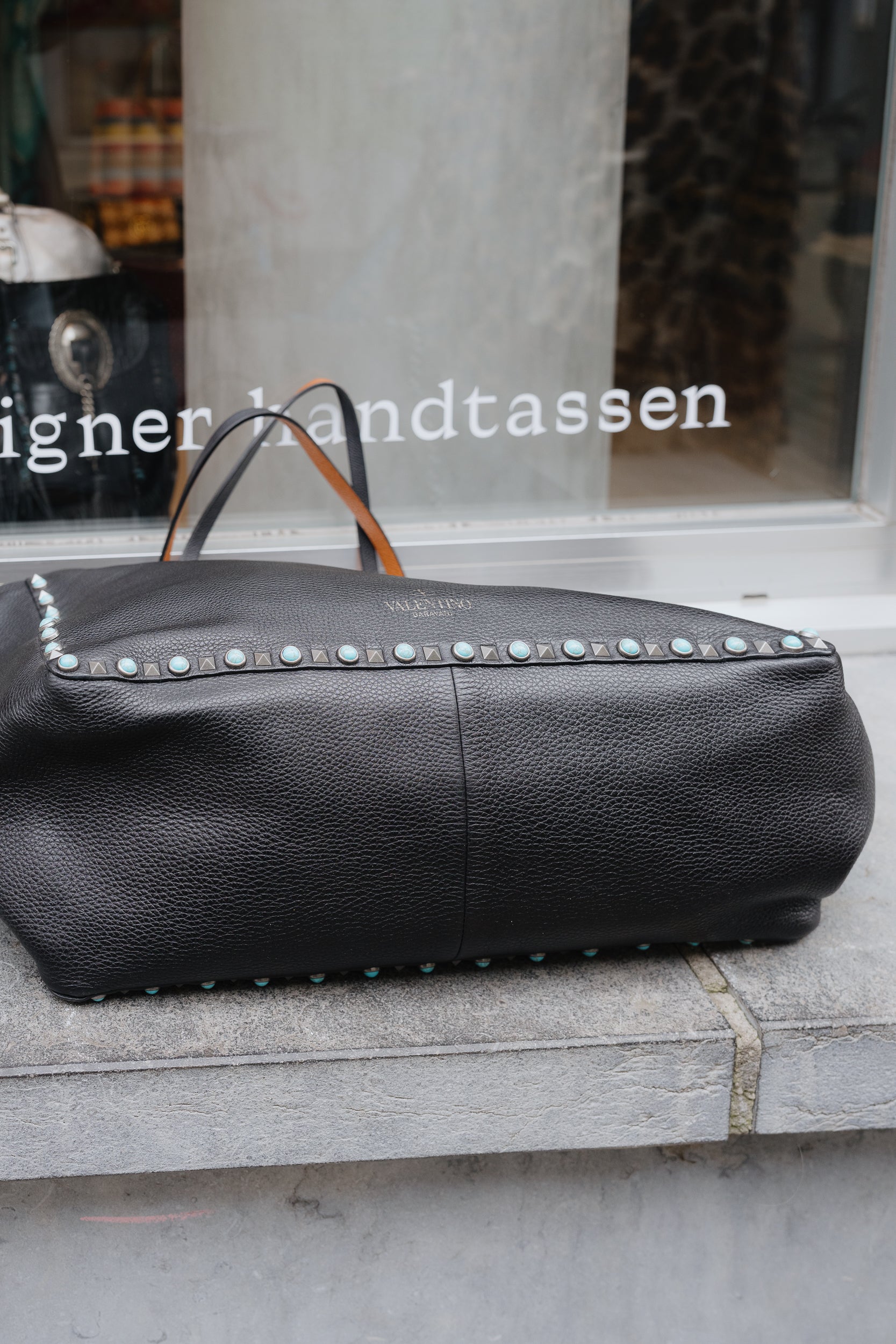 Valentino Studded Reversible Tote