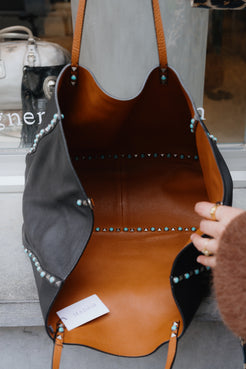 Valentino Studded Reversible Tote
