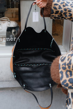 Valentino Studded Reversible Tote
